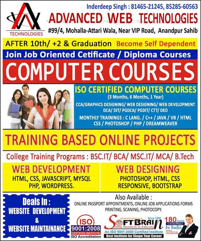 Advanced Web Technologies