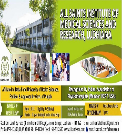 All Saints Institute of Medical Sciences and Research