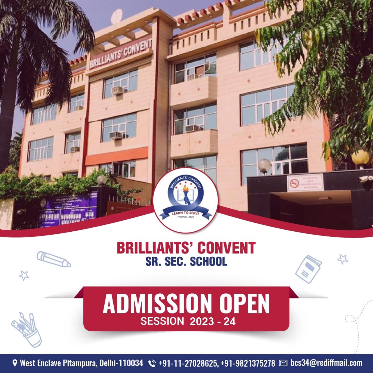 Brilliants Convent Sr. Sec. School