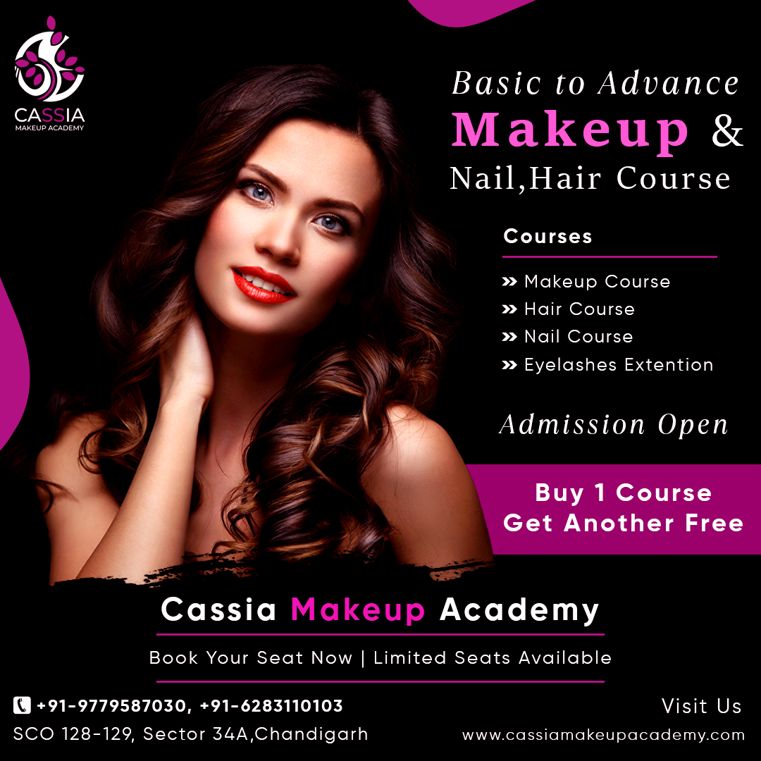 Cassia Makeup Academy - Professional Makeup Courses in Chandigarh