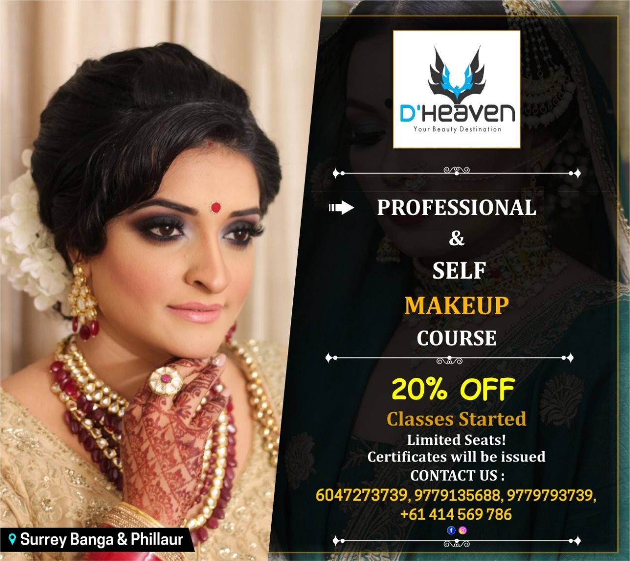 D'Heaven unisex salon and beauty academy