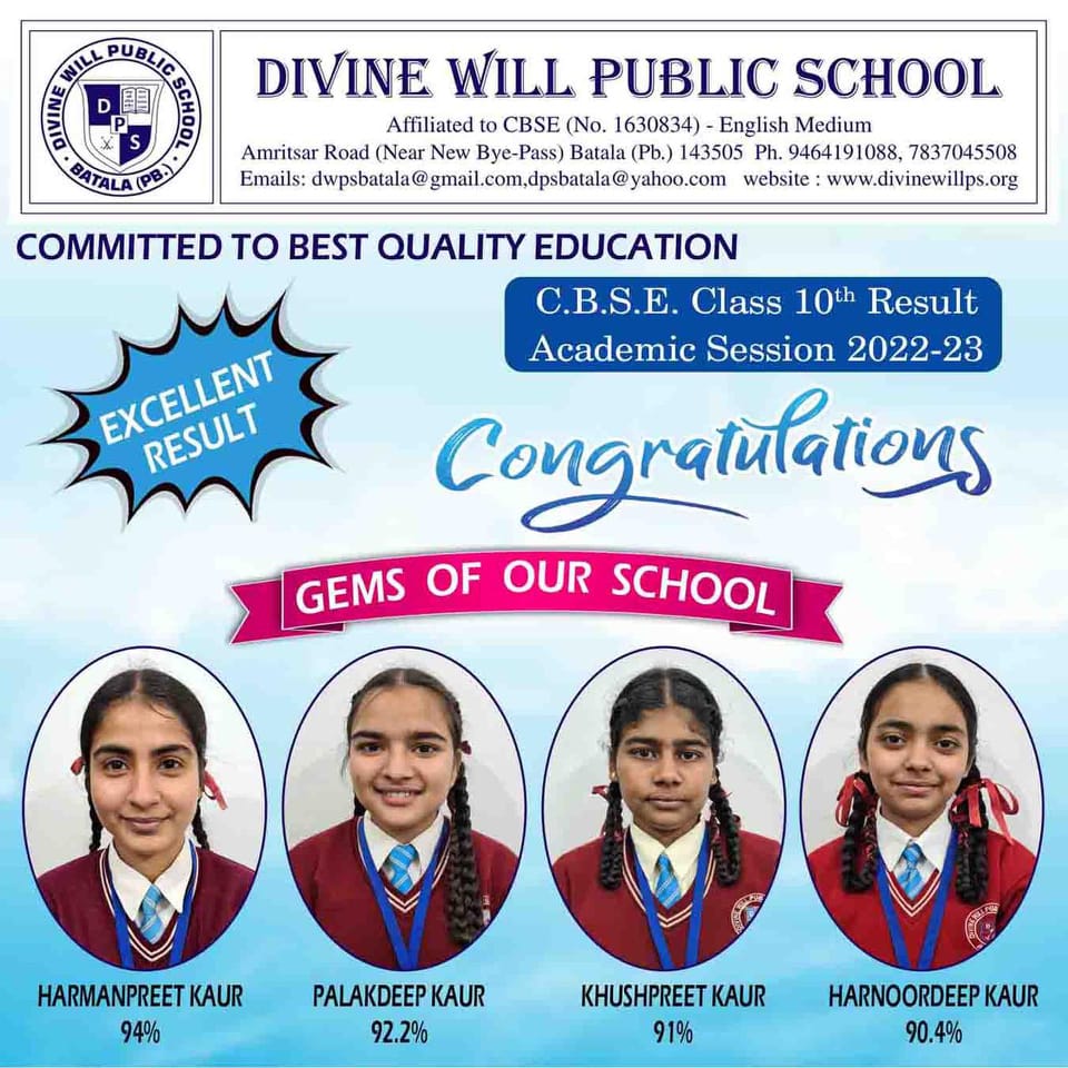 Divine Will Public School