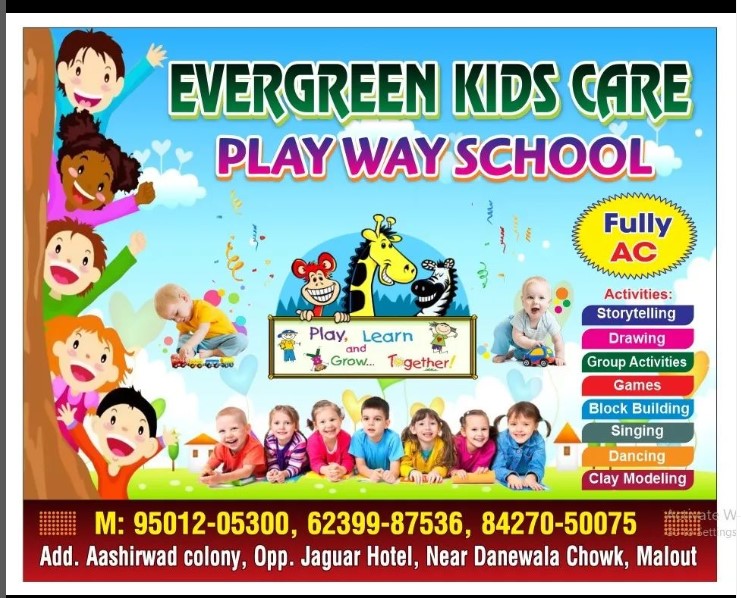 Evergreen Kids Care Play Way School