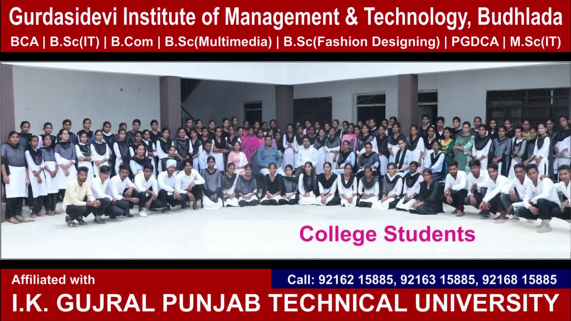 Gurdasidevi Institute of Management & Technology - GIMT College