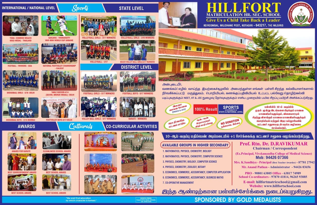 Hillfort Matric Hr. Sec. School