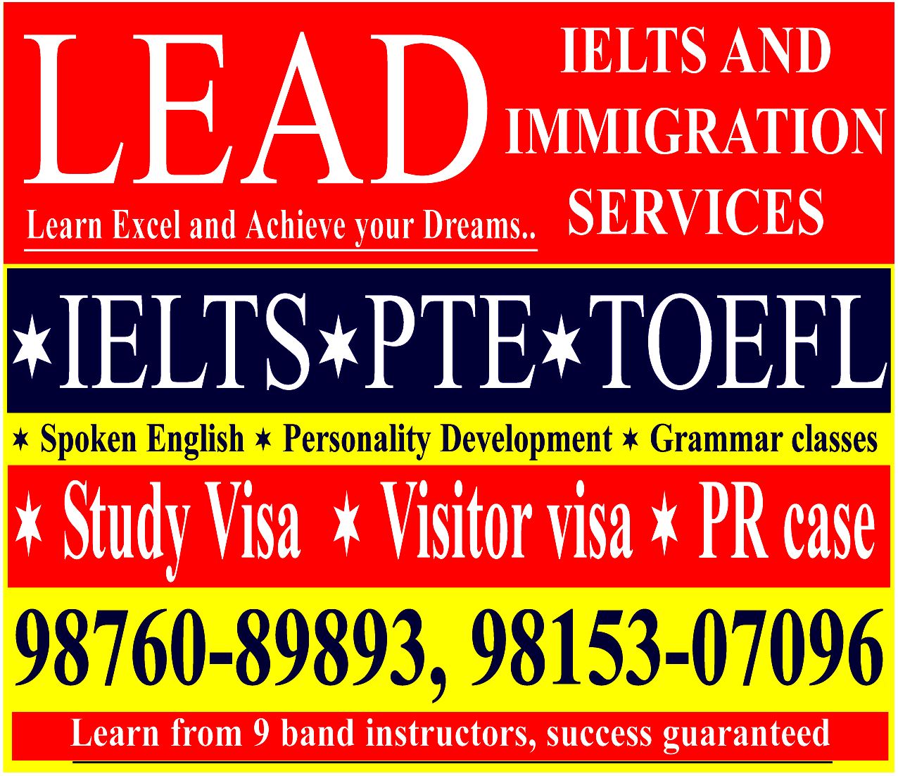 Lead Ielts and immigration services