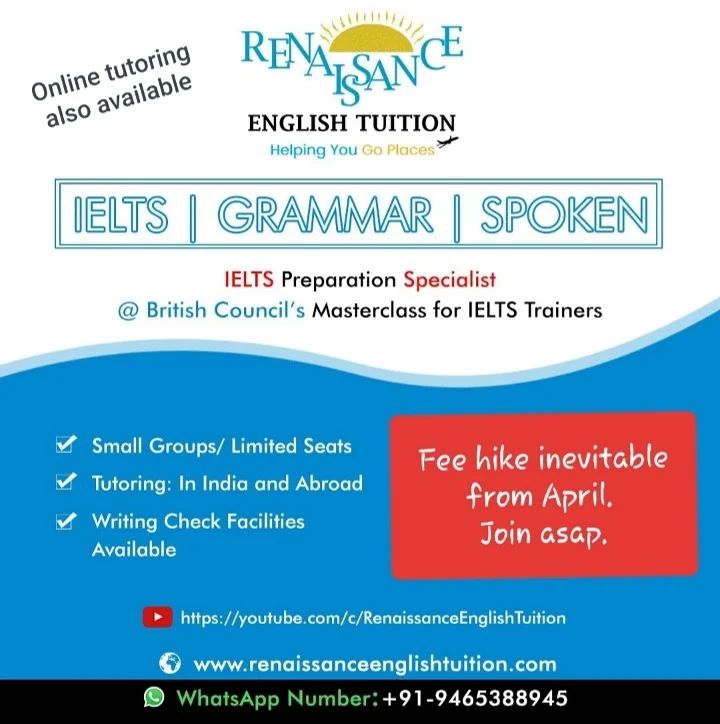 Renaissance English Tuition
