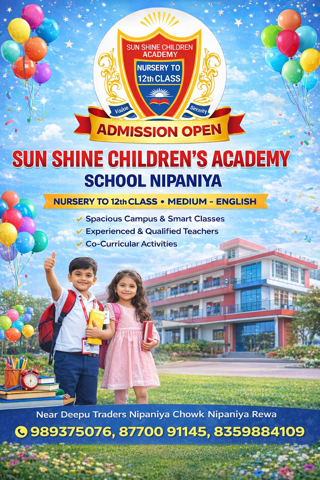 Sun Shine Children's Academy School Rewa