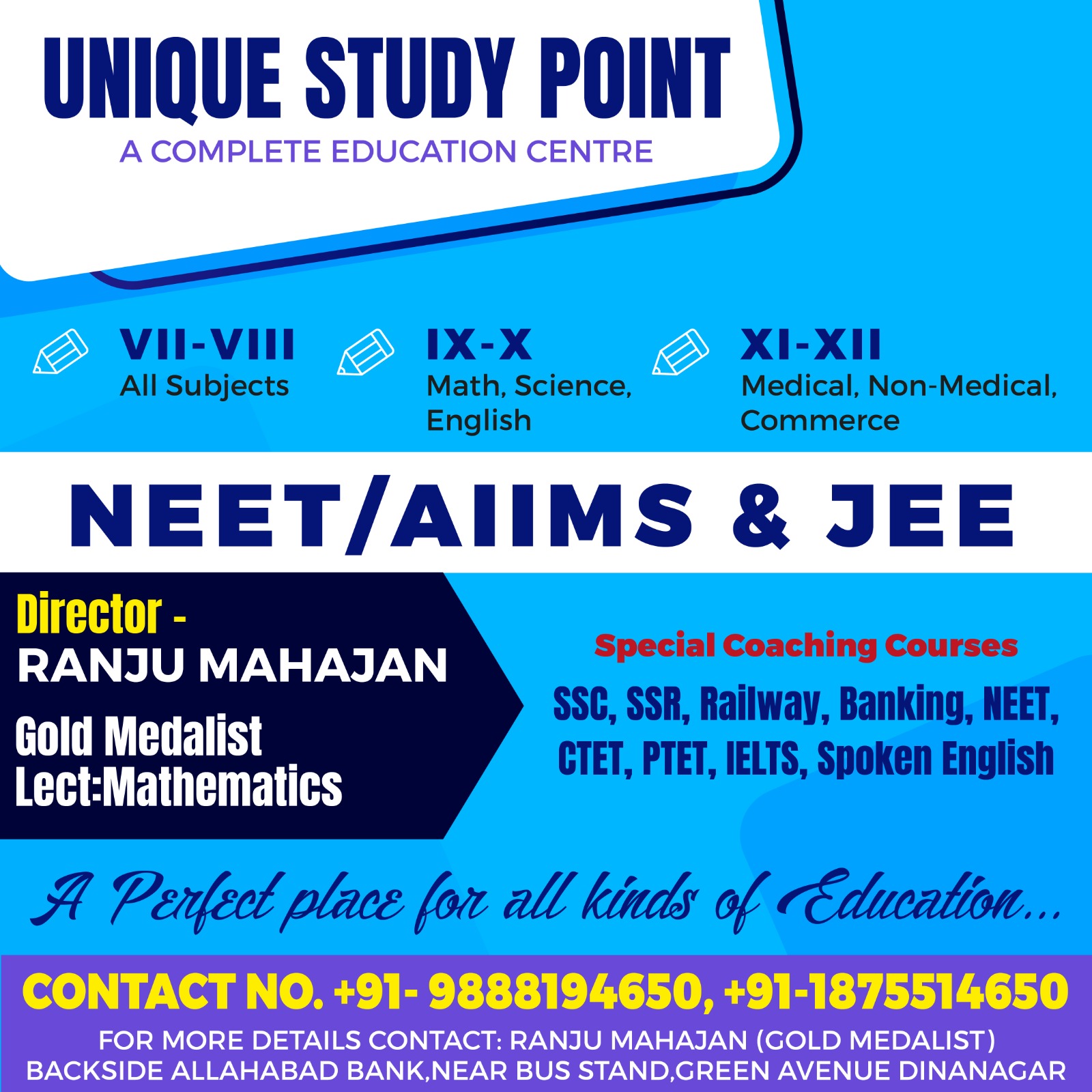Unique Study Point