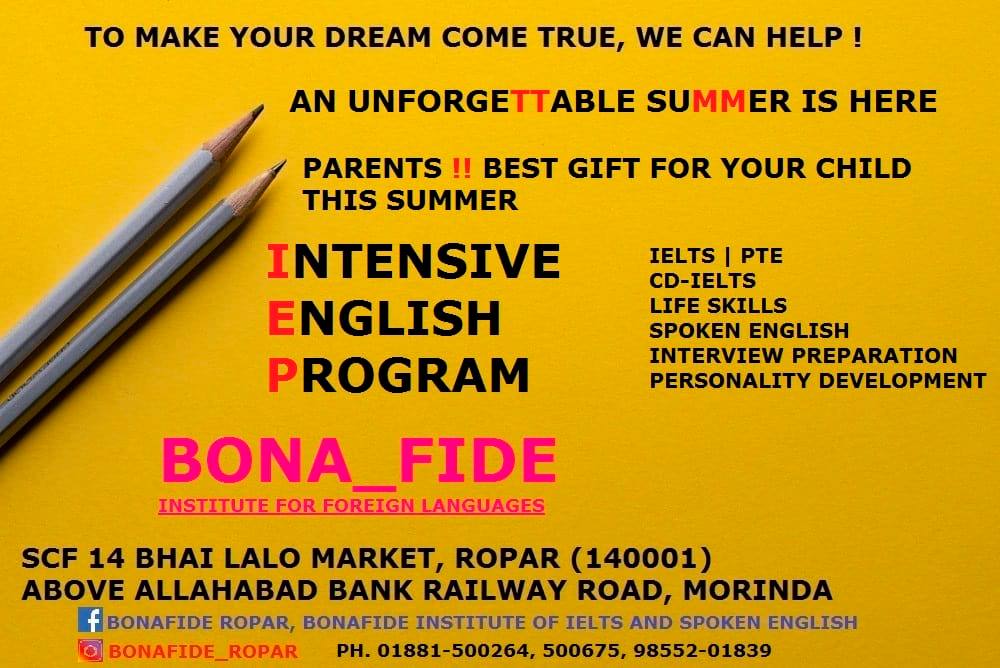 Bonafide Ropar IELTS Institute