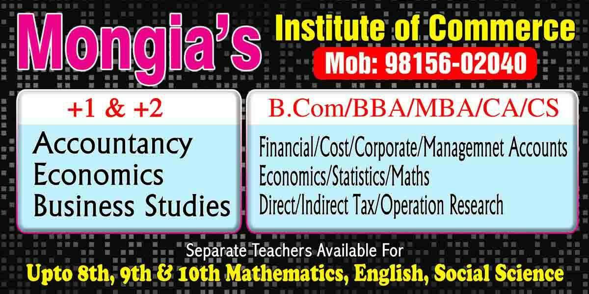 Mongia Institute of Commerce