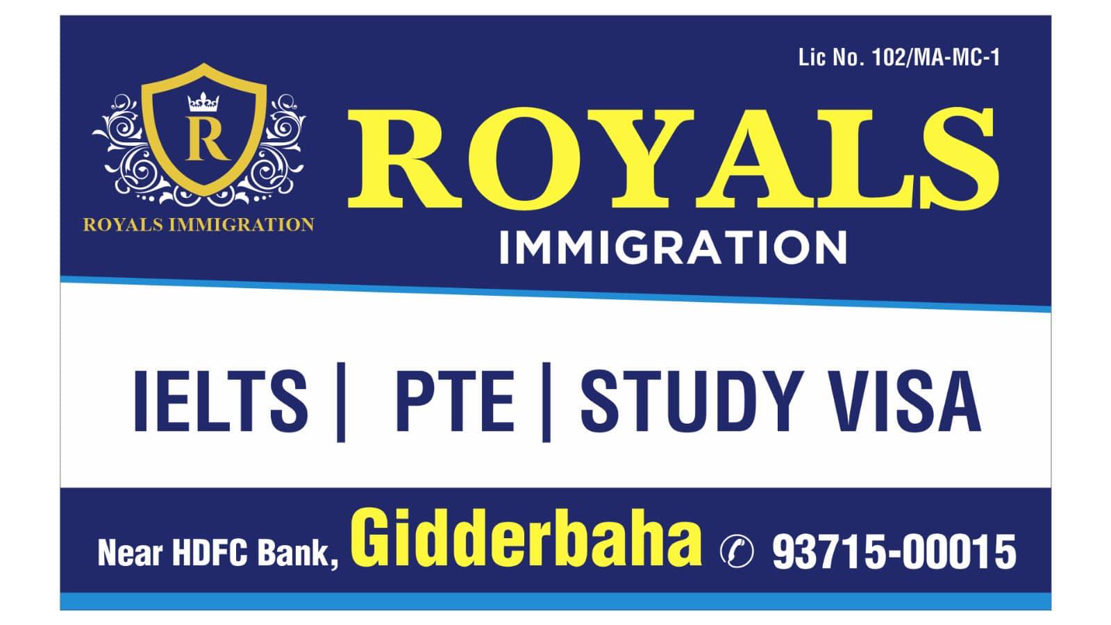 Royals Immigration