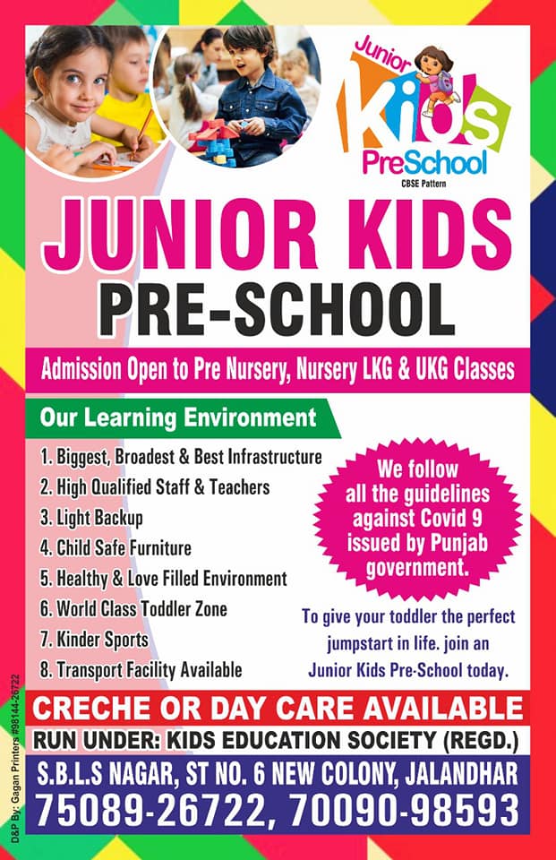 Junior Kids Pre School