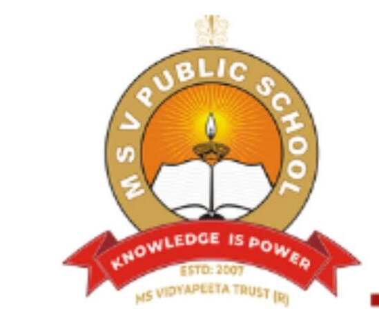 MSV Public School logo