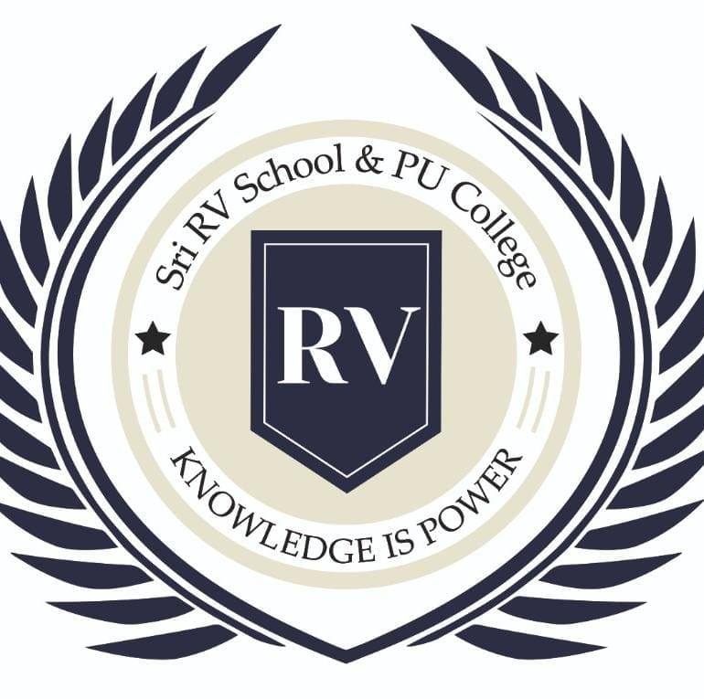 SRI R V School logo