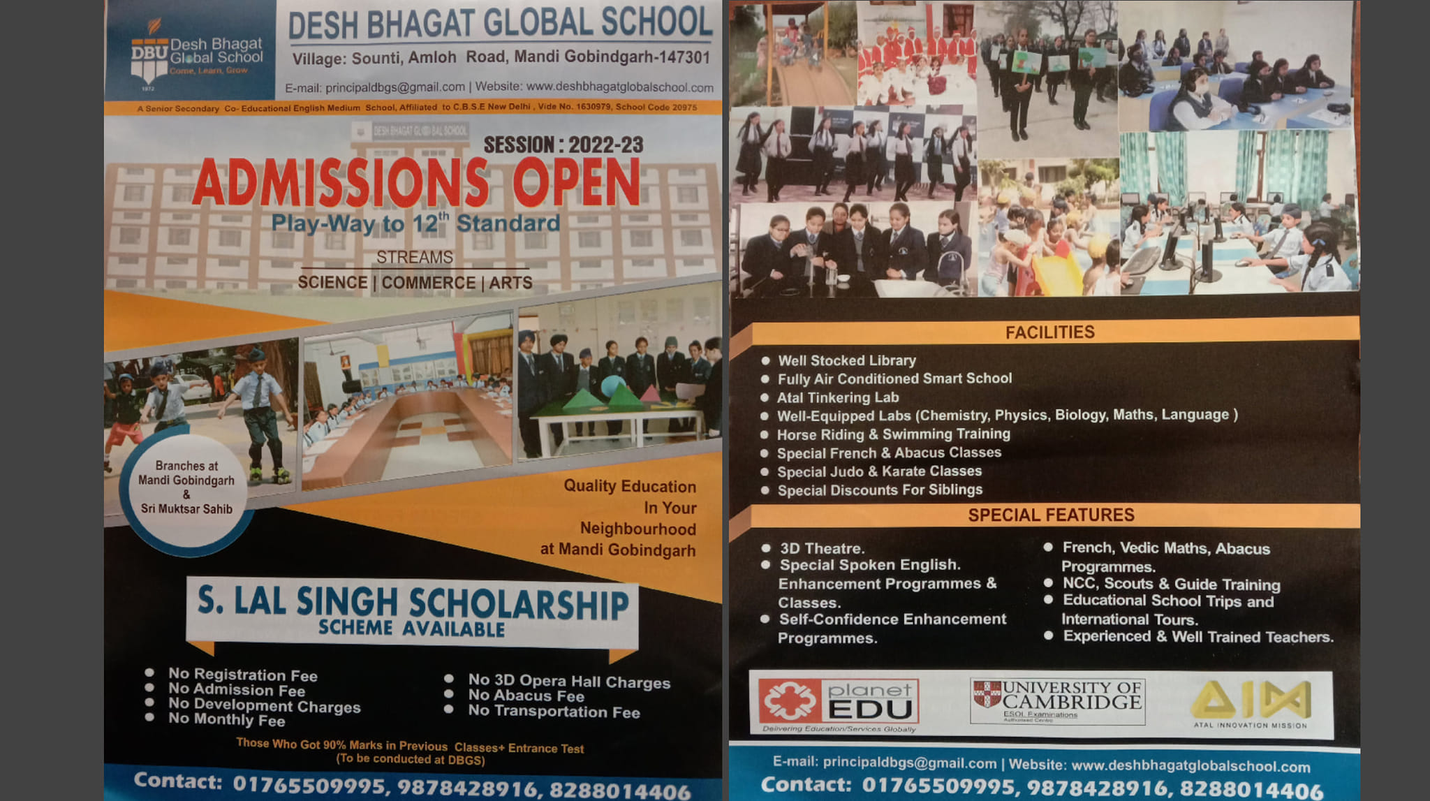Desh Bhagat Global School