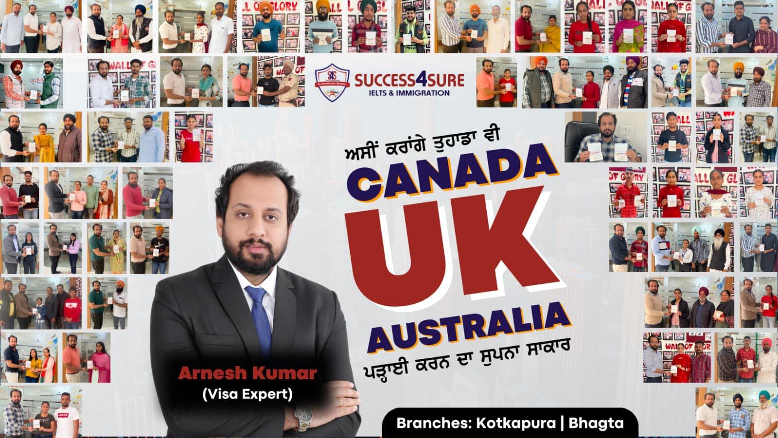 Success4Sure IELTS & Immigration Consultants