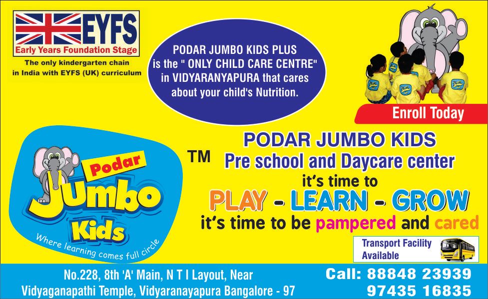 Podar Jumbo Kids Pre School