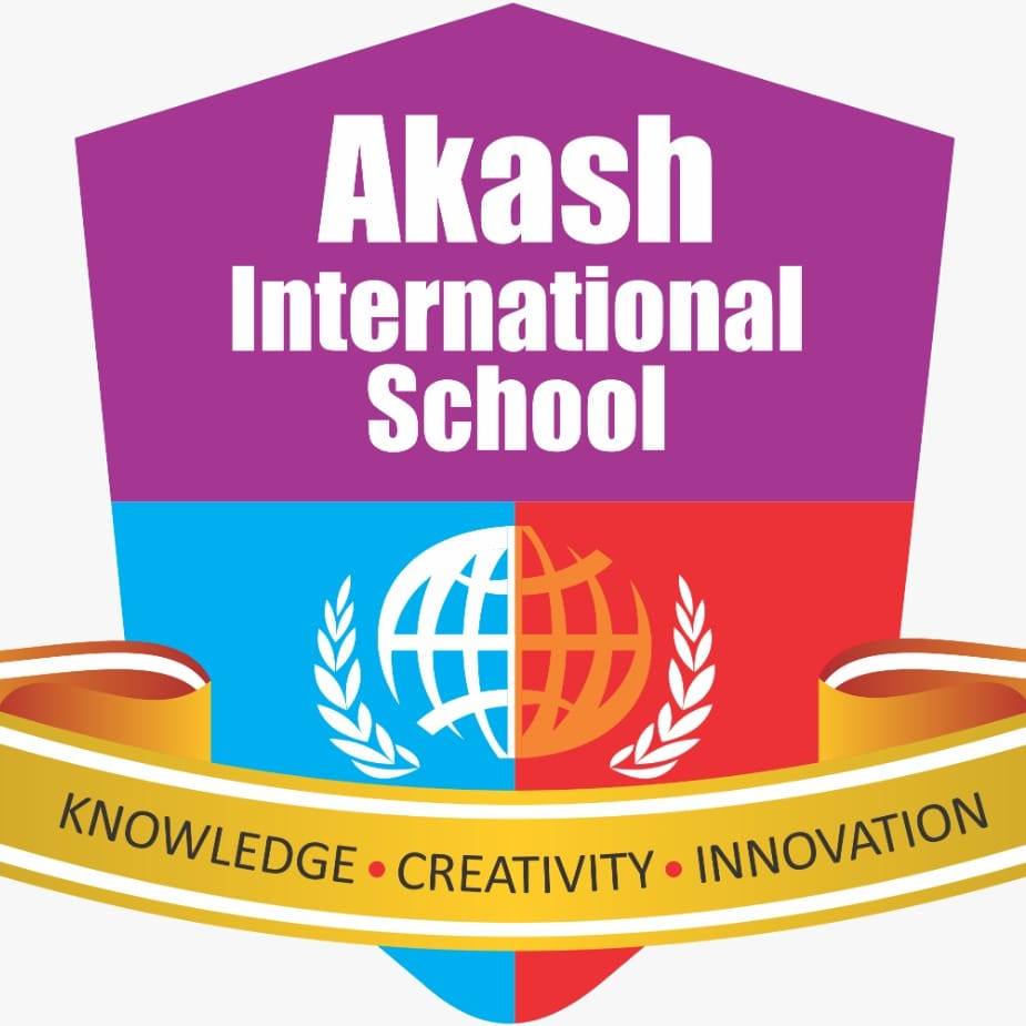 Akash International School logo