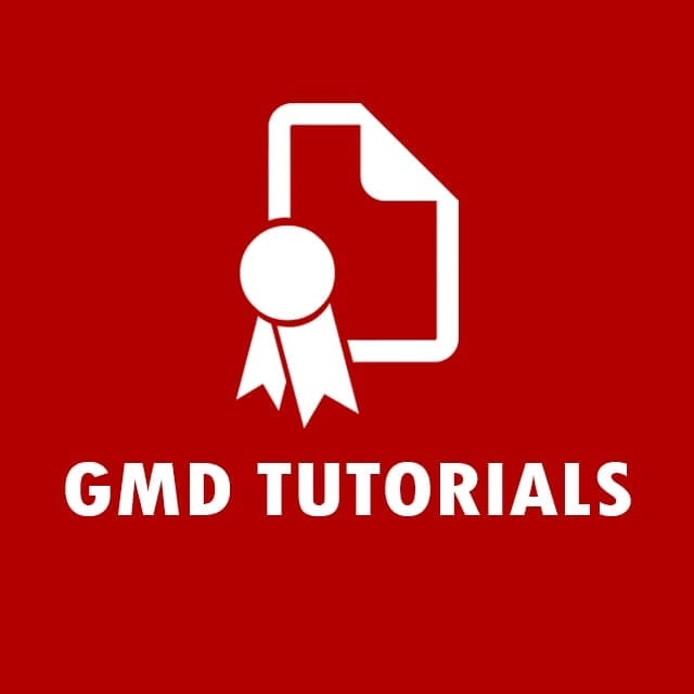 GMD Tutorials logo