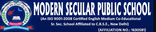 Modern Secular Public School logo
