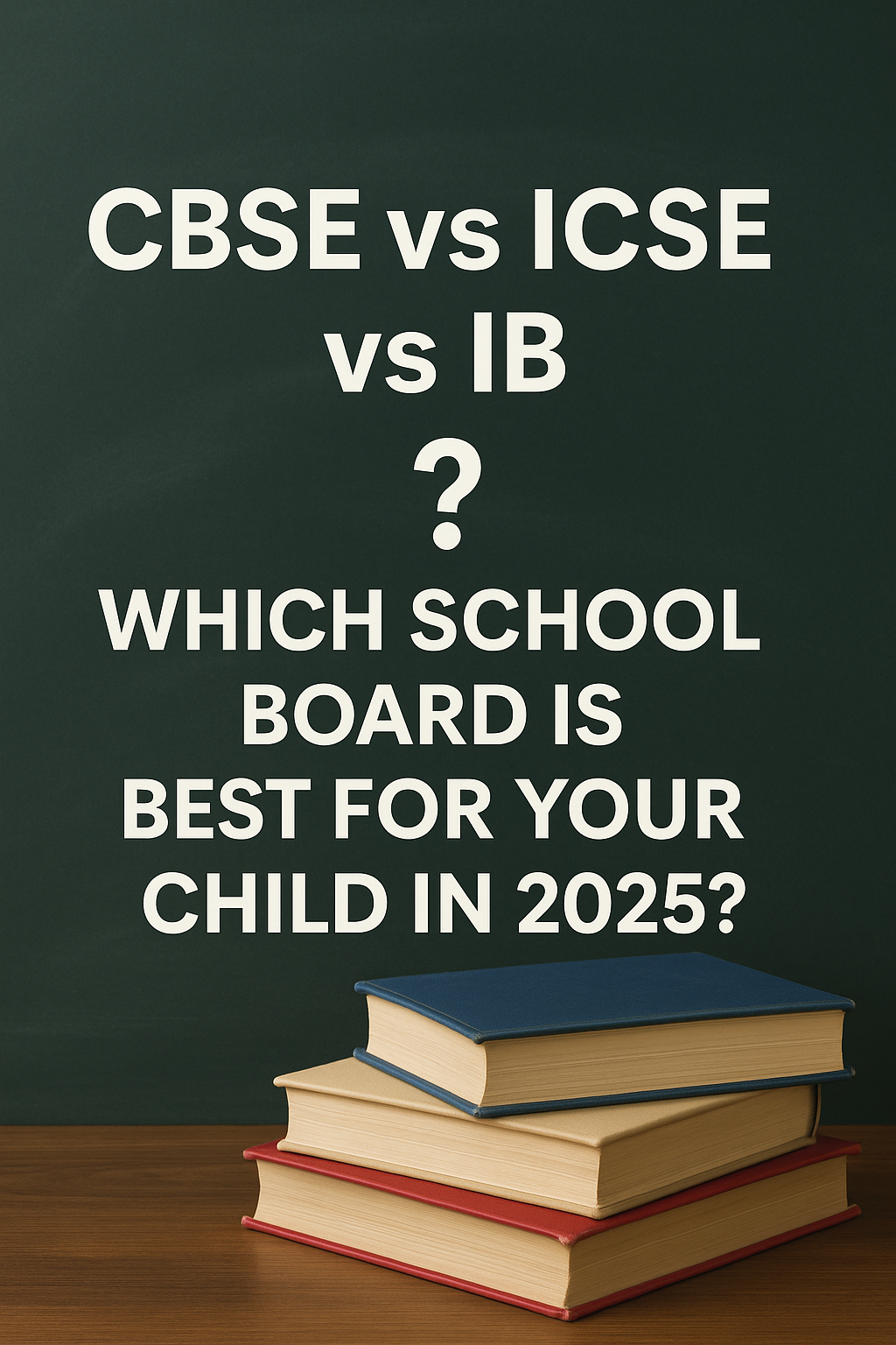 CBSE vs ICSE vs IB Ã”Ã‡Ã´ Which School Board is Best for Your Child in 2025?
