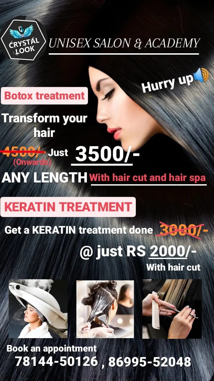 Crystal Look Unisex Salon & Academy