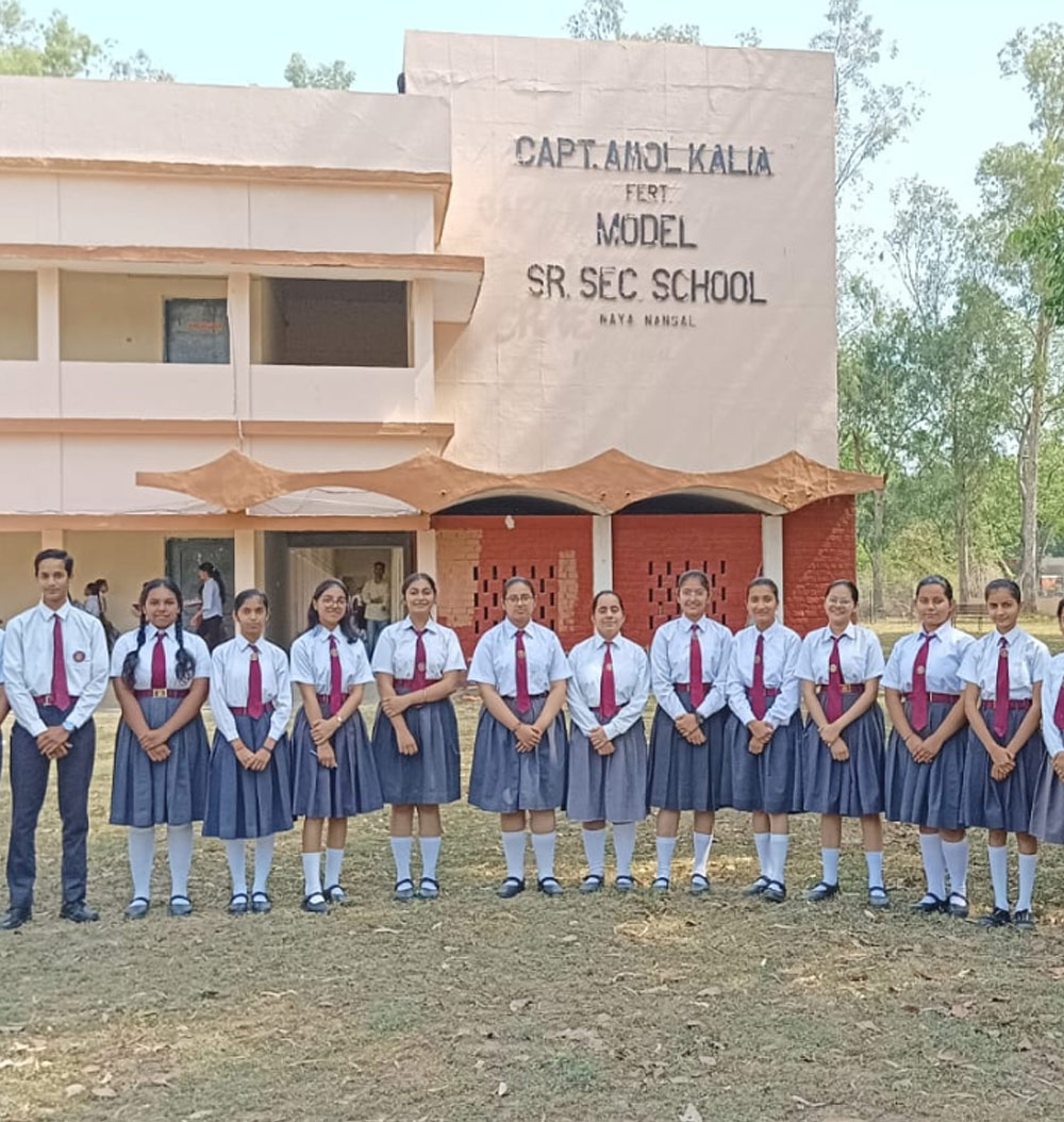 Capt. Amol Kalia Fertilizer Model Senior Secondary School