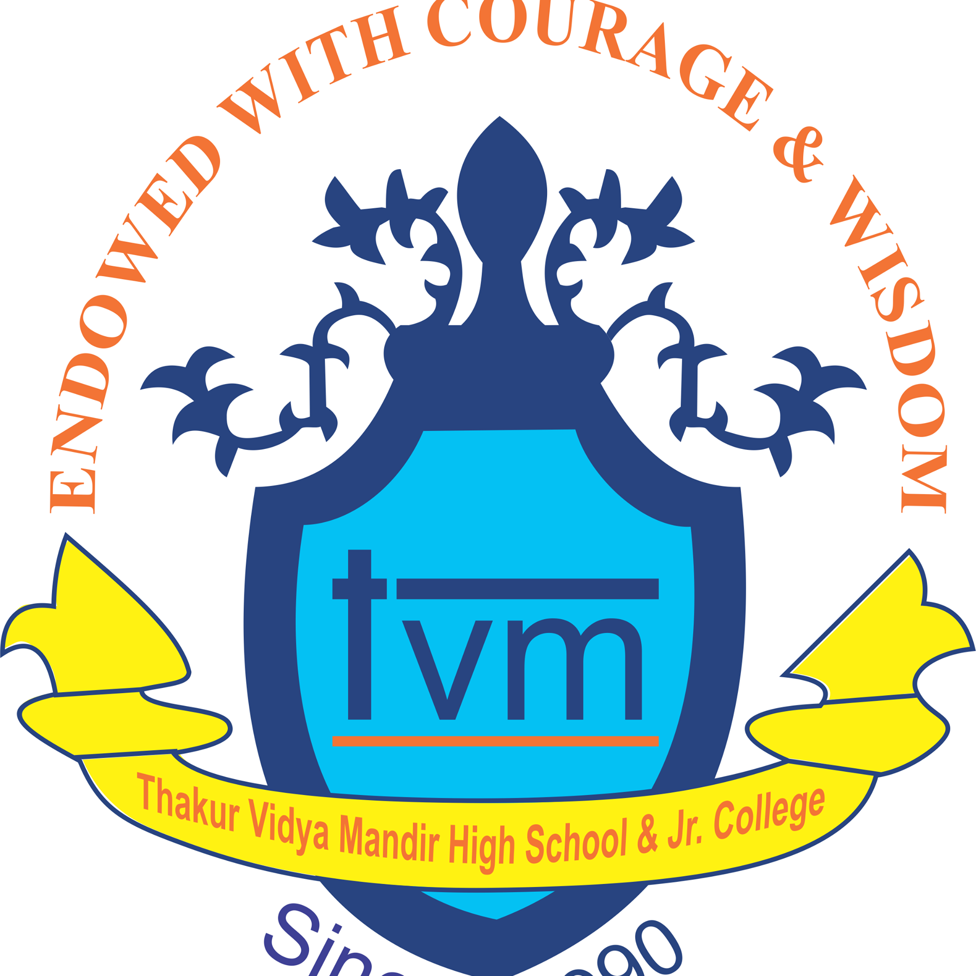 Thakur Vidya Mandir High School And Junior College logo