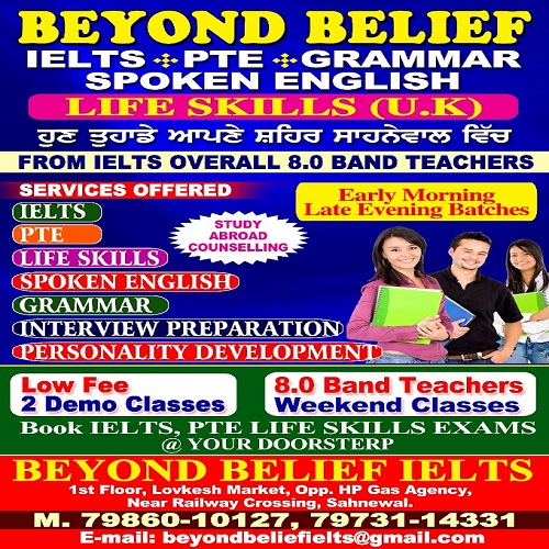 Beyond Belief IELTS & Educational Services