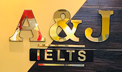 A & J IELTS logo