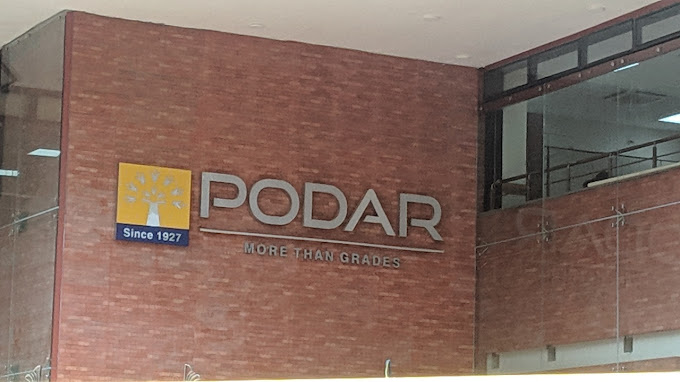 Podar International School logo