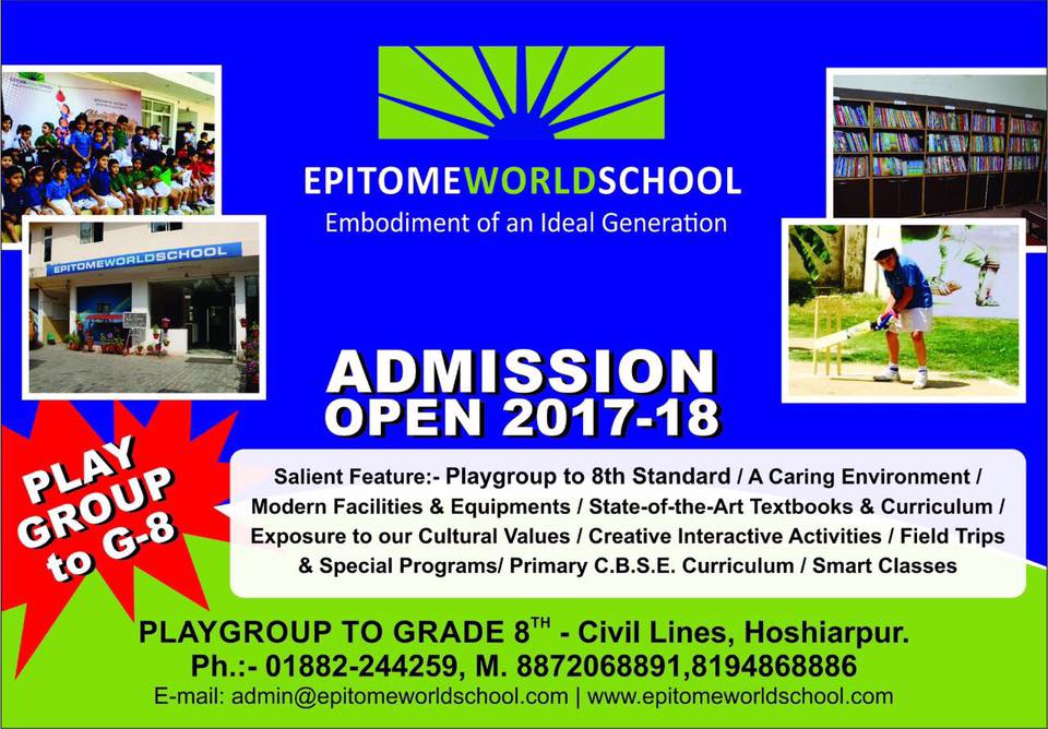 Epitome World School
