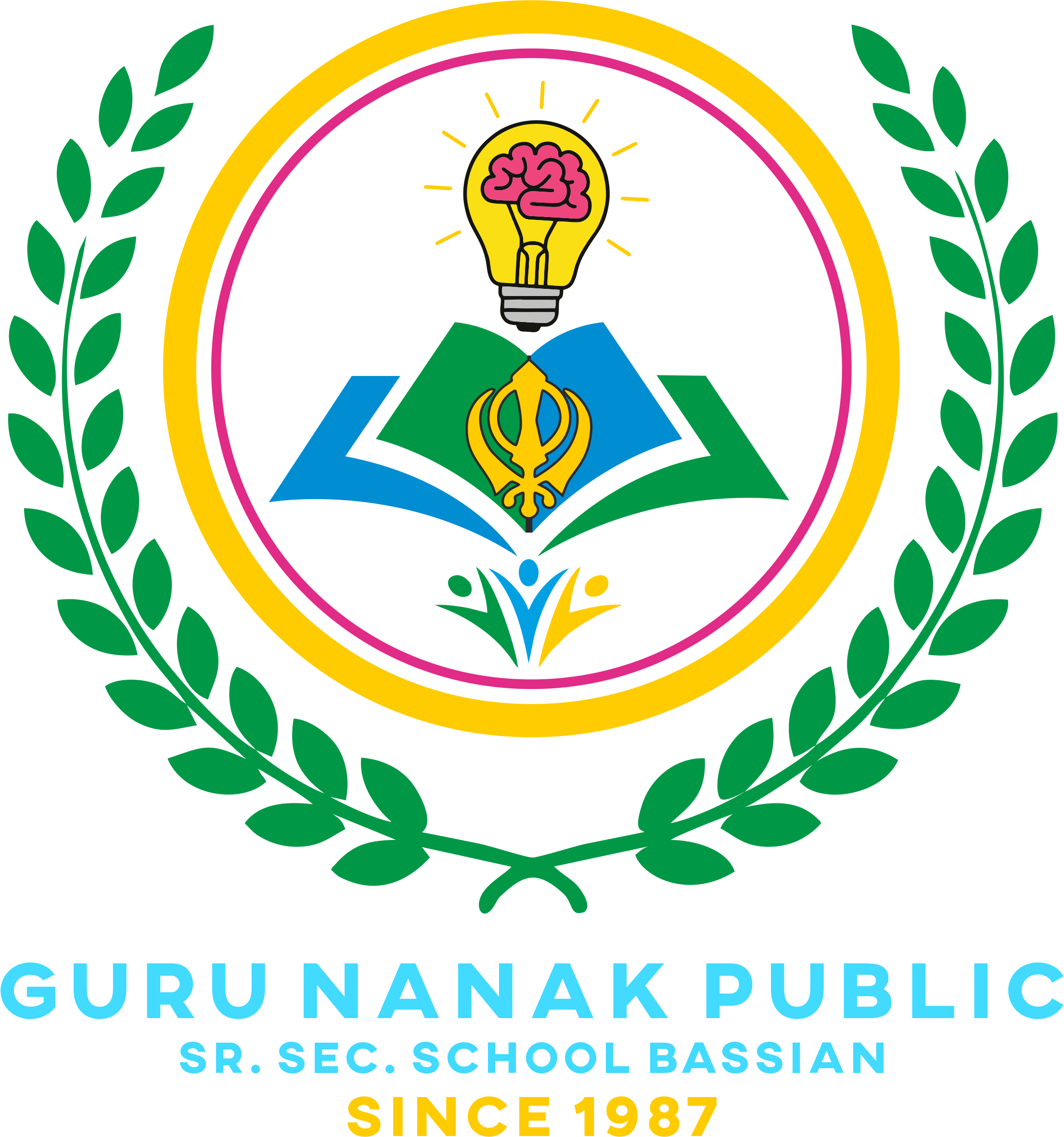 GURU NANAK PUBLIC SR. SEC. SCHOOL BASSIAN logo