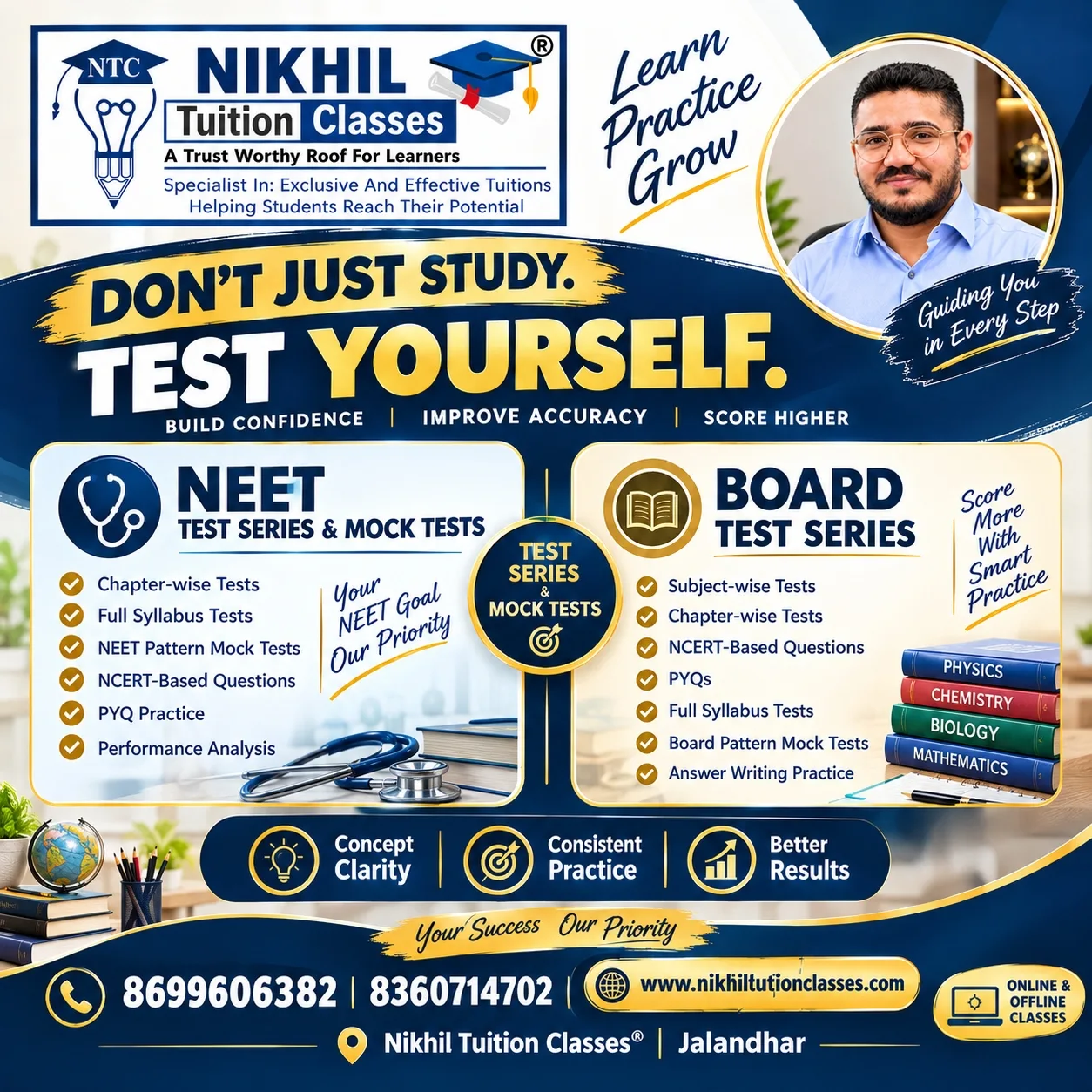 NEET & Boards Test Series & Mock Tests 