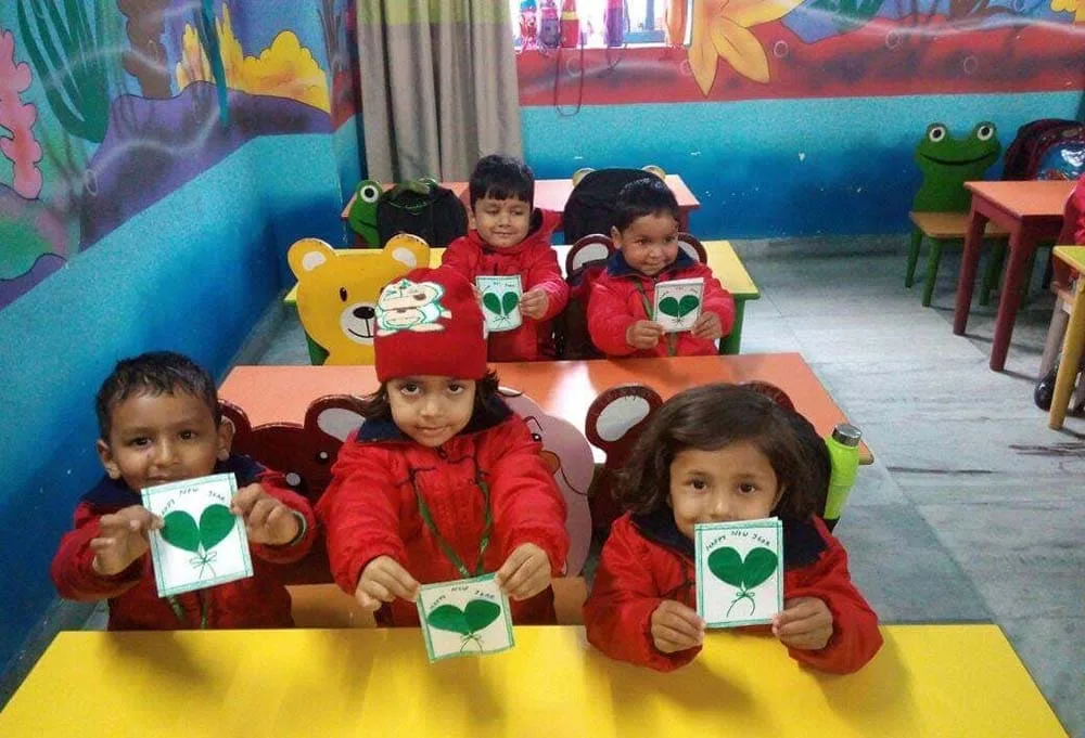 Kindergarten classroom - learning activity