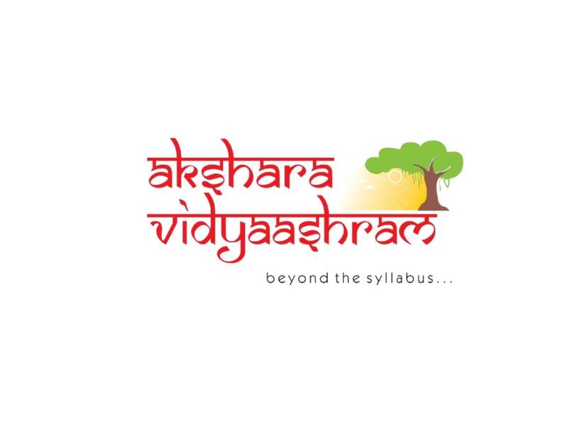 Akshara Vidyaashram Senior Secondary School logo