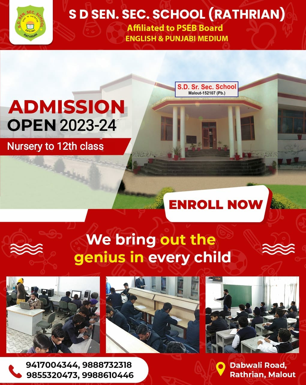 SD Senior Secondary School