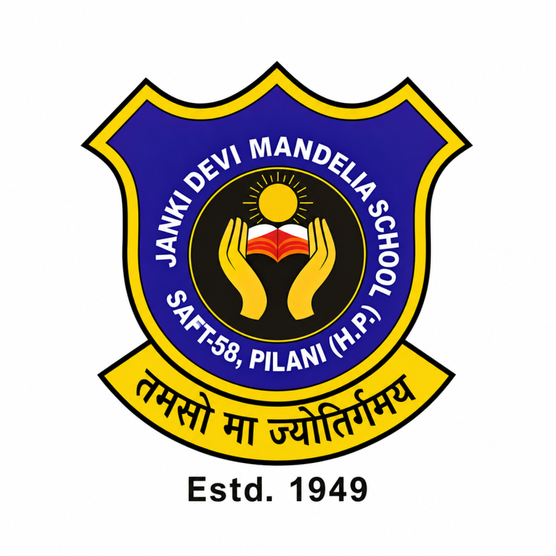 Smt. Janki Devi Mandelia School, Pilani logo