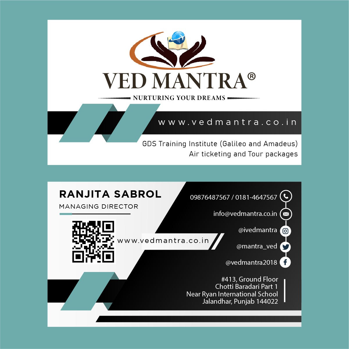 Ved Mantra logo